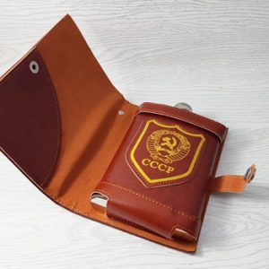فلاسک کیف دار چرمی فلاسک کیف دار چرمی