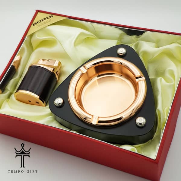 ست زیرسیگاری و فندک برویی | BORUI