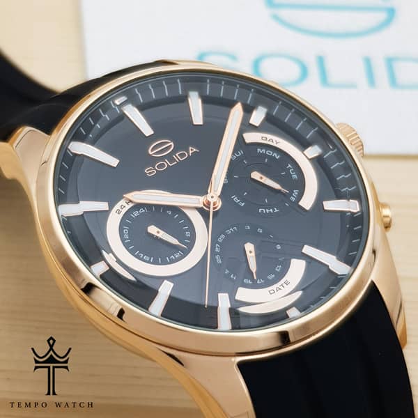 ساعت مچی مردانه سولیدا اصل | SOLIDA