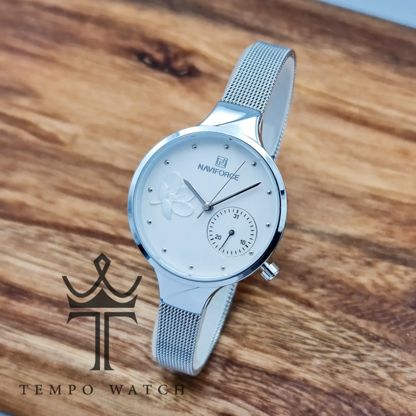 ساعت مچی زنانه اورجینال NAVIFORCE ساعت مچی زنانه اورجینال NAVIFORCE