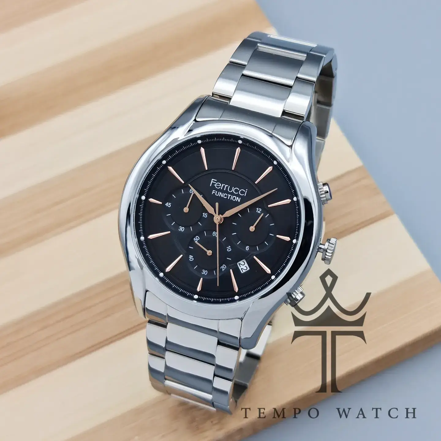 تصویر ساعت مچی مردانه فروچی Ferrucci مدل FC 12670TM.03 تصویر ساعت مچی مردانه فروچی Ferrucci مدل FC 12670TM.03