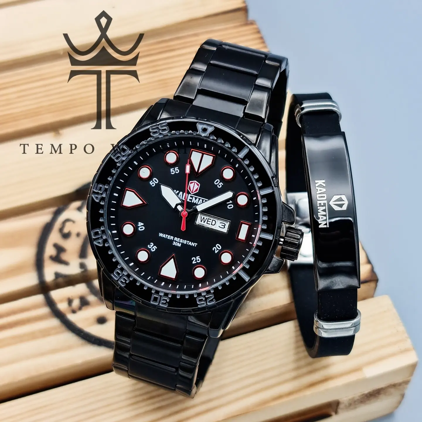 ساعت مچی مردانه کدمن | KADEMAN 668 ساعت مچی مردانه کدمن | KADEMAN 668