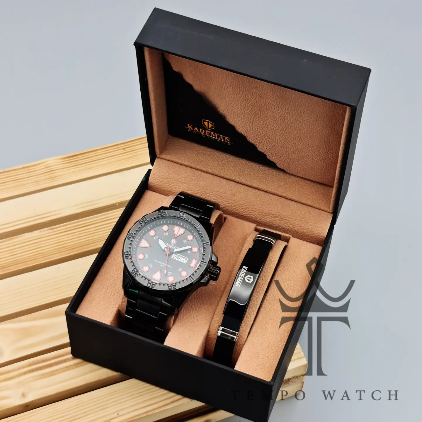جعبه ساعت مچی مردانه کدمن | KADEMAN 668 جعبه ساعت مچی مردانه کدمن | KADEMAN 668