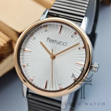 صفحه ساعت مچی زنانه فروچی Ferrucci مدل FC 13928H.03