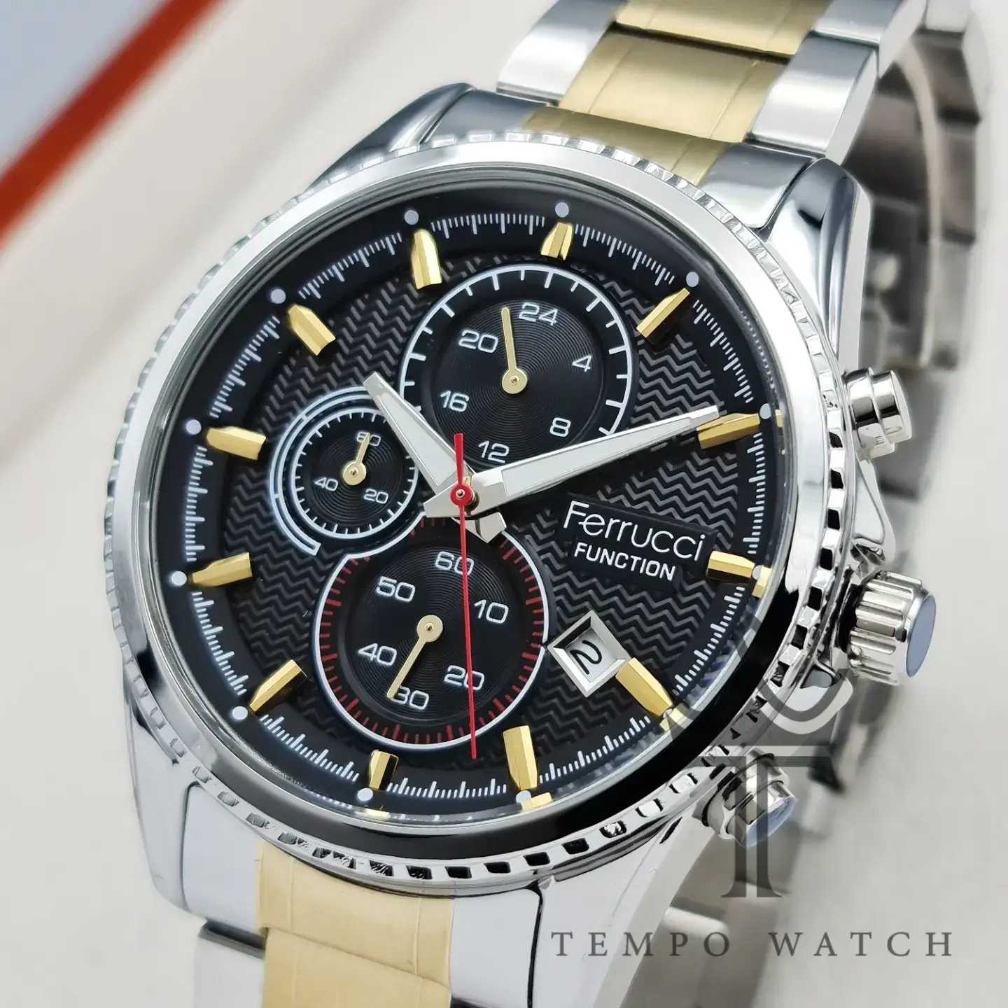 صفحه ساعت مچی مردانه فروچی Ferrucci مدل FCF 13103M.01 صفحه ساعت مچی مردانه فروچی Ferrucci مدل FCF 13103M.01