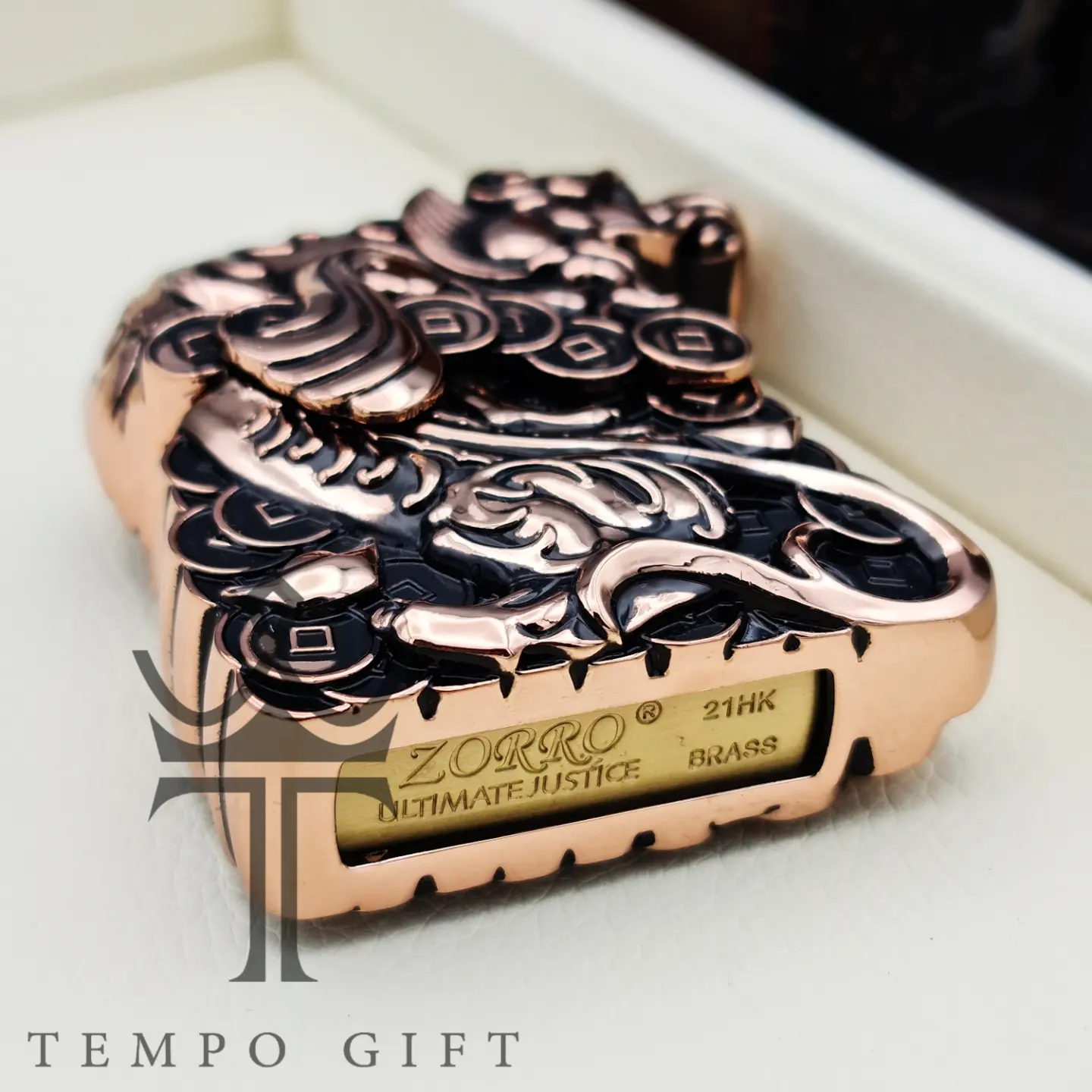 پایین فندک بنزینی اورجینال زورو ZORRO مدل 1 پایین فندک بنزینی اورجینال زورو ZORRO مدل 1