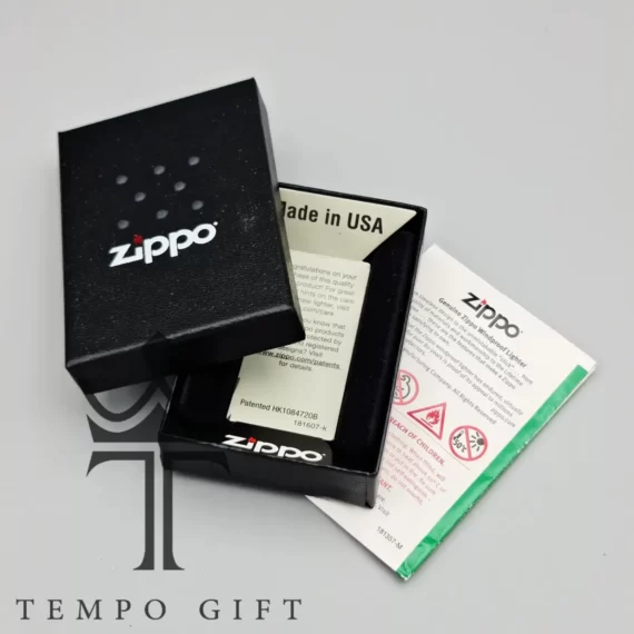 جعبه فندک بنزینی اورجینال زیپو ZIPPO مدل Freedom Wheels 2