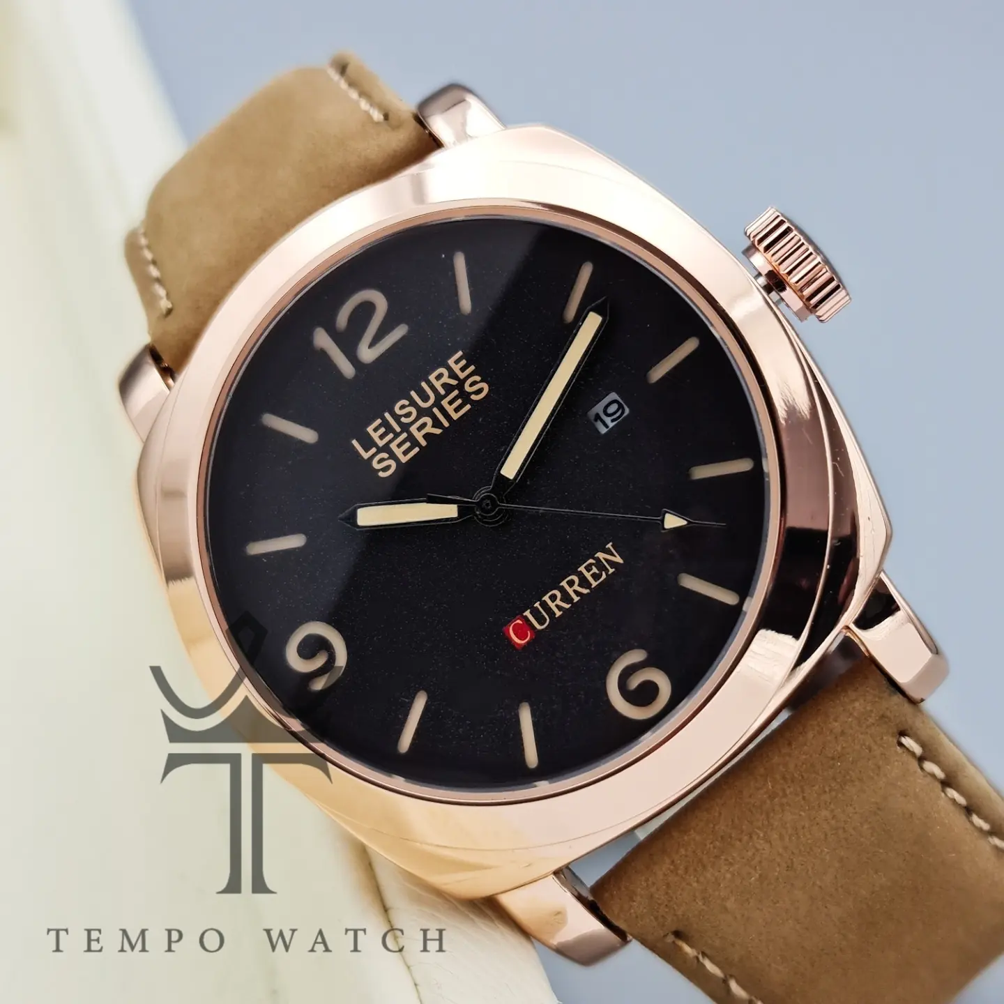 صفحه ساعت مچی مردانه کورن CURREN M8158 صفحه ساعت مچی مردانه کورن CURREN M8158