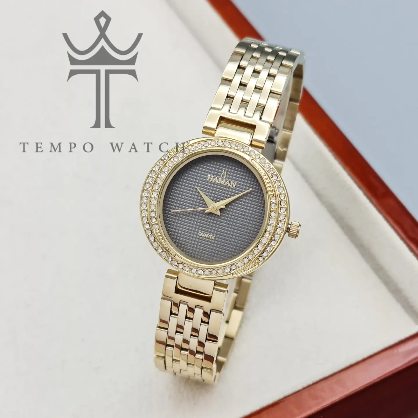 ساعت مچی زنانه اورجینال HAMAN مدل HM1114L ساعت مچی زنانه اورجینال HAMAN مدل HM1114L