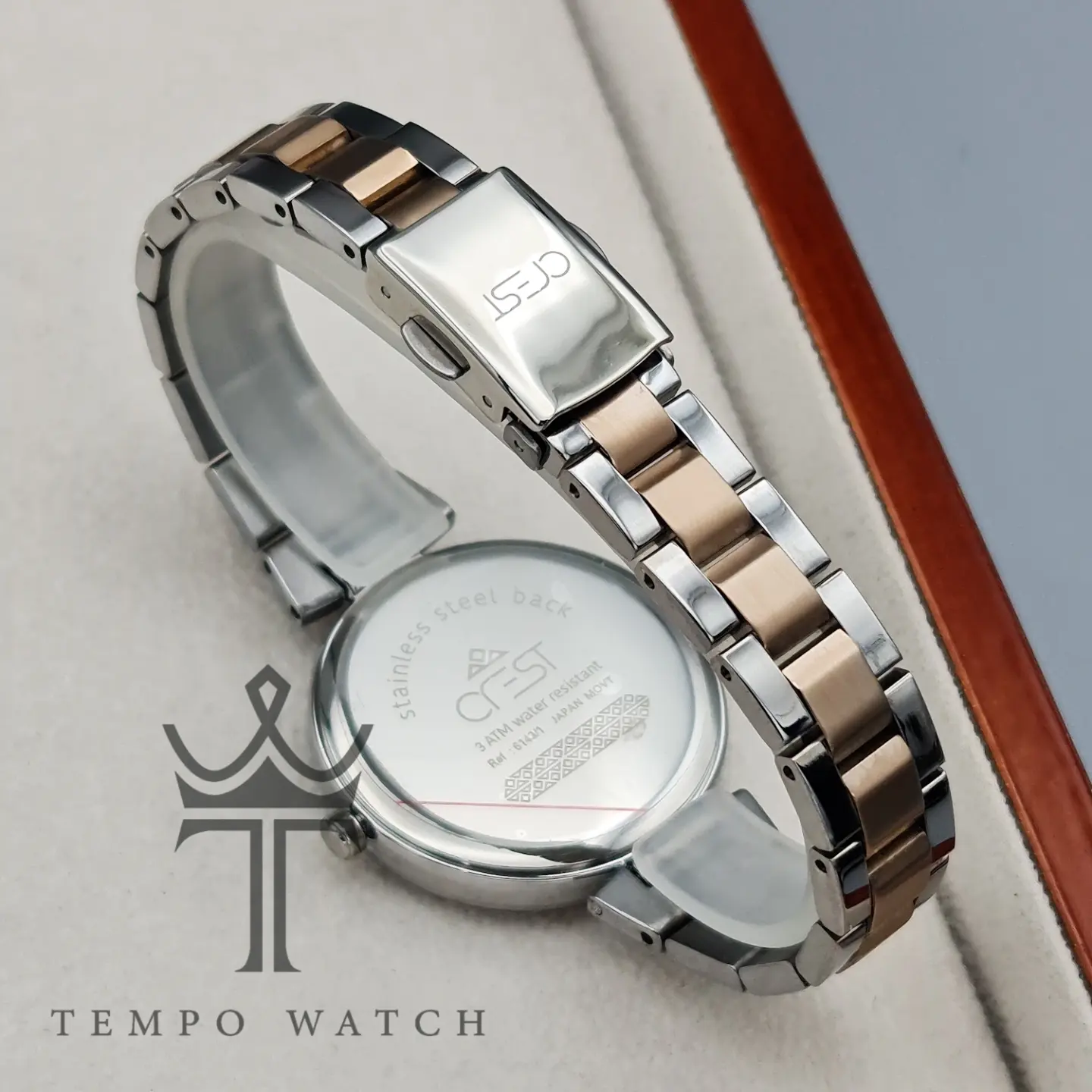 بند ساعت مچی زنانه اورجینال CREST مدل 6143/1 بند ساعت مچی زنانه اورجینال CREST مدل 6143/1