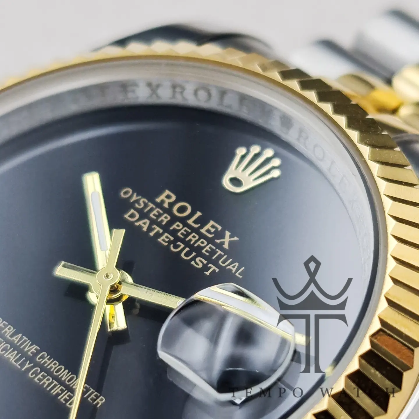 بالای صفحه ست ساعت مچی رولکس دیت جاست بالای صفحه ست ساعت مچی رولکس دیت جاست