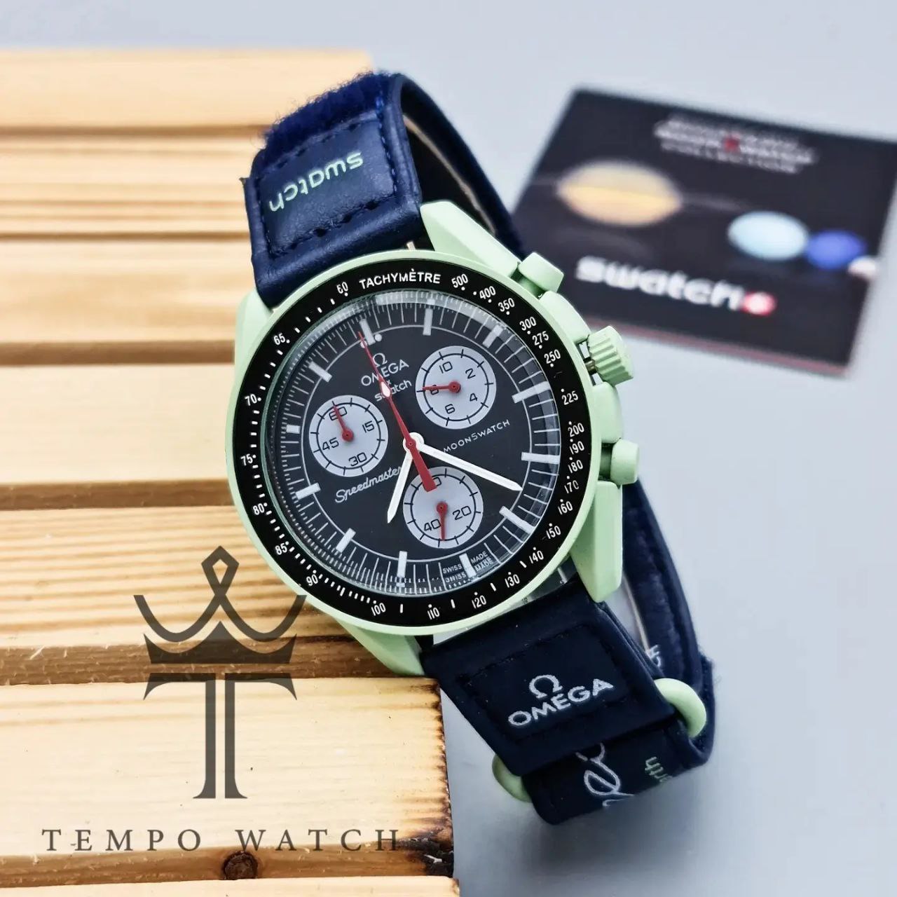 ساعت مچی امگا سواچ سرمه ای ساعت مچی امگا سواچ سرمه ای