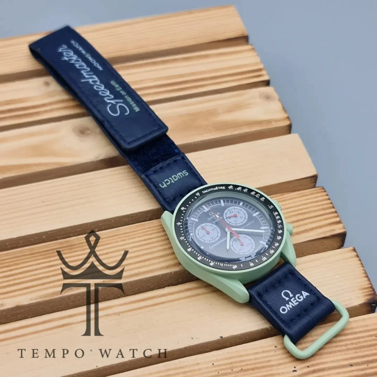 تصویر ساعت مچی امگا سواچ سرمه ای تصویر ساعت مچی امگا سواچ سرمه ای