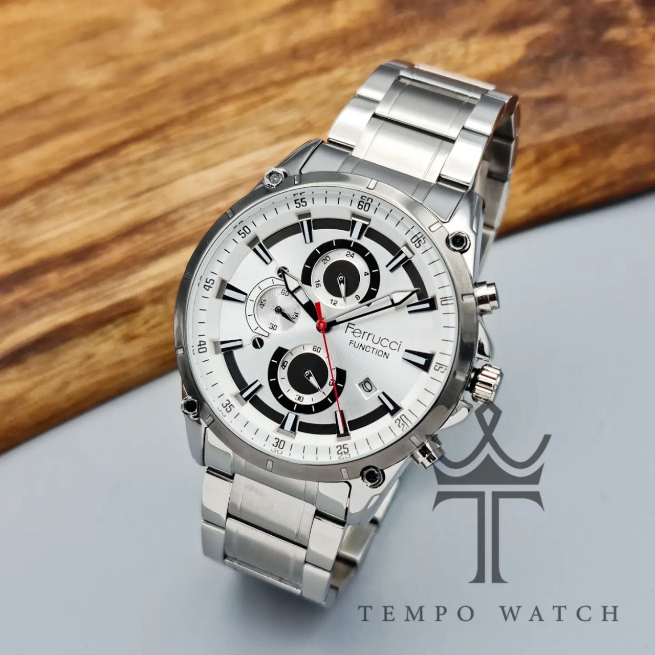 تصویر ساعت مچی مردانه فروچی Ferrucci مدل FC13606FM.01 تصویر ساعت مچی مردانه فروچی Ferrucci مدل FC13606FM.01