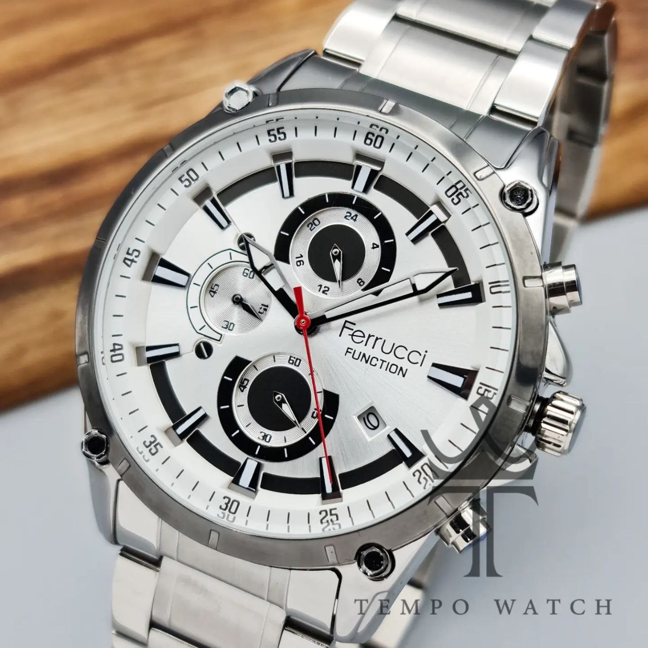 صفحه ساعت مچی مردانه فروچی Ferrucci مدل FC13606FM.01 صفحه ساعت مچی مردانه فروچی Ferrucci مدل FC13606FM.01