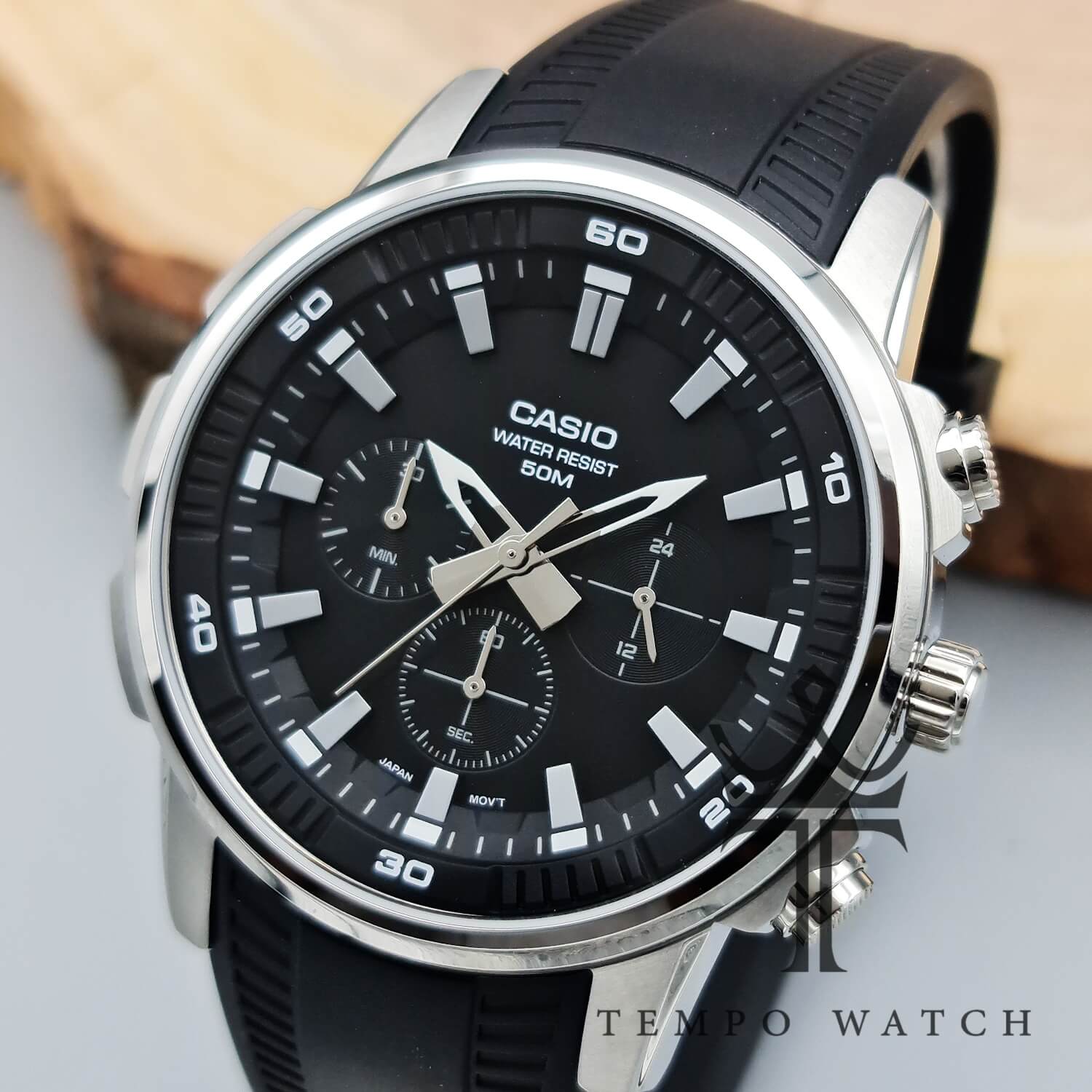 صفحه ساعت مچی کاسیو مردانه Casio MTP-E505 صفحه ساعت مچی کاسیو مردانه Casio MTP-E505