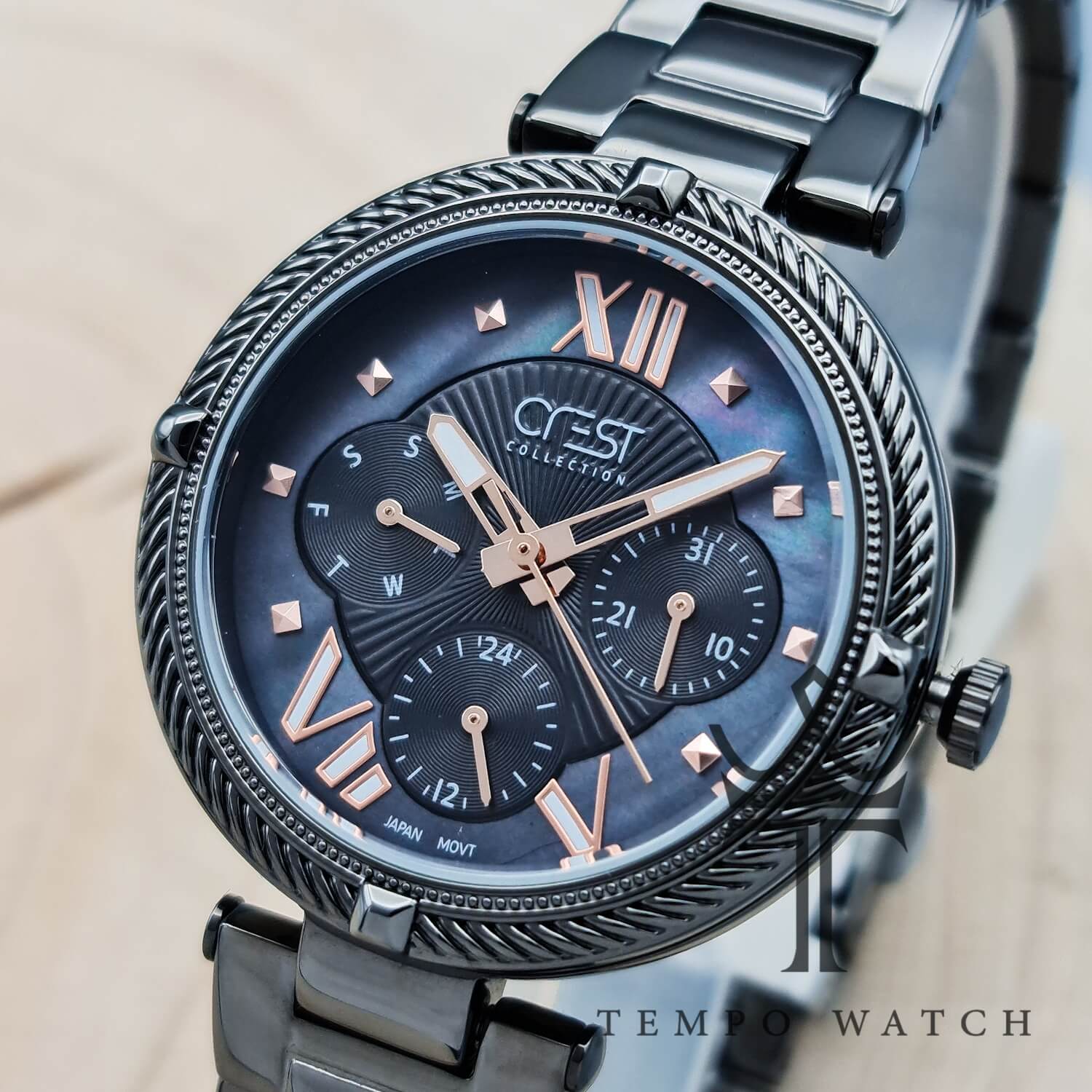 صفحه ساعت مچی زنانه اورجینال CREST مدل 6147/5 صفحه ساعت مچی زنانه اورجینال CREST مدل 6147/5