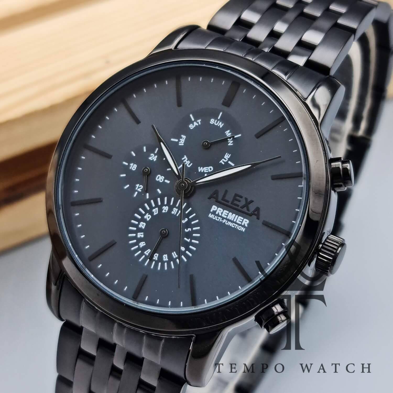 صفحه ساعت مچی مردانه اورجینال Alexa مدل A0079 صفحه ساعت مچی مردانه اورجینال Alexa مدل A0079