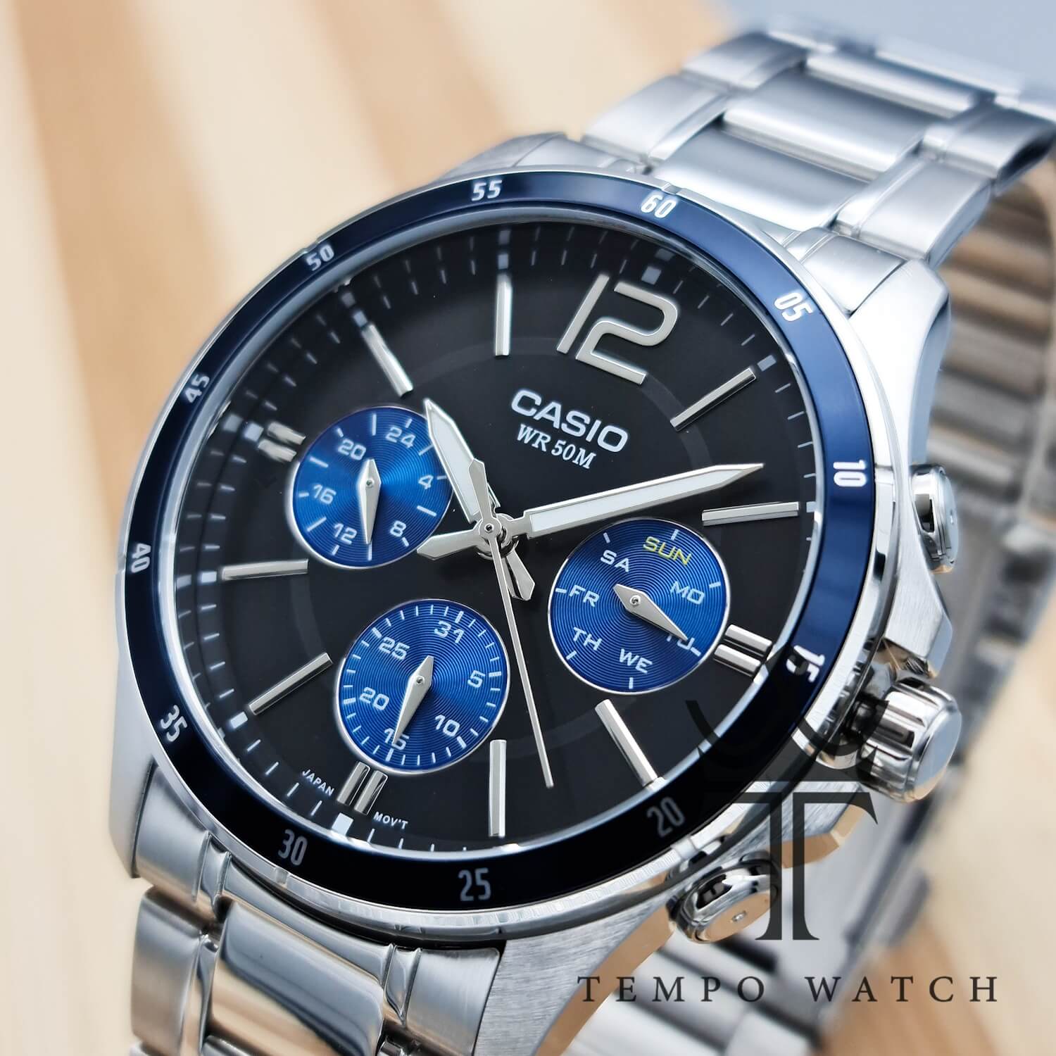 صفحه ساعت مچی کاسیو مردانه Casio MTP-1374D صفحه ساعت مچی کاسیو مردانه Casio MTP-1374D