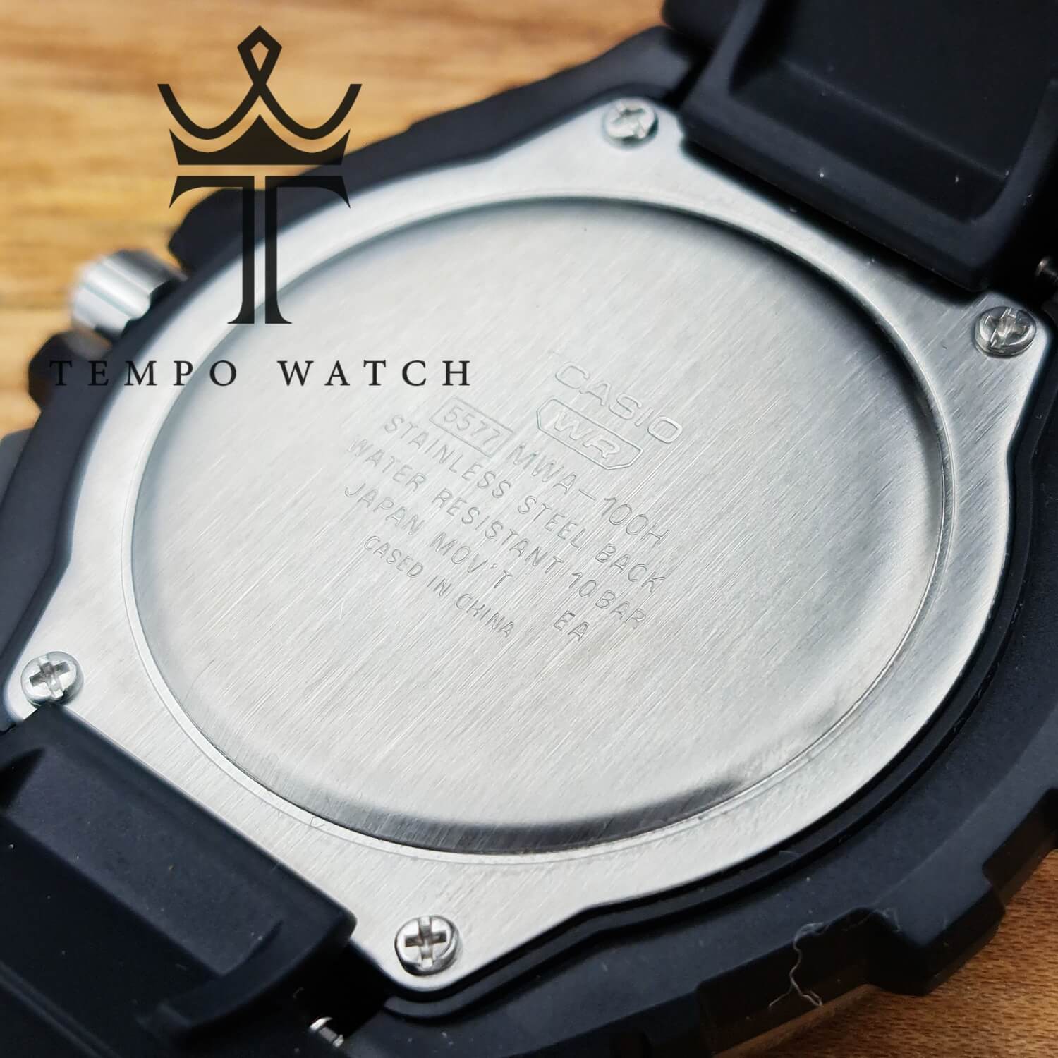 درب ساعت مچی مردانه کاسیو Casio مدل MWA-100H-2A