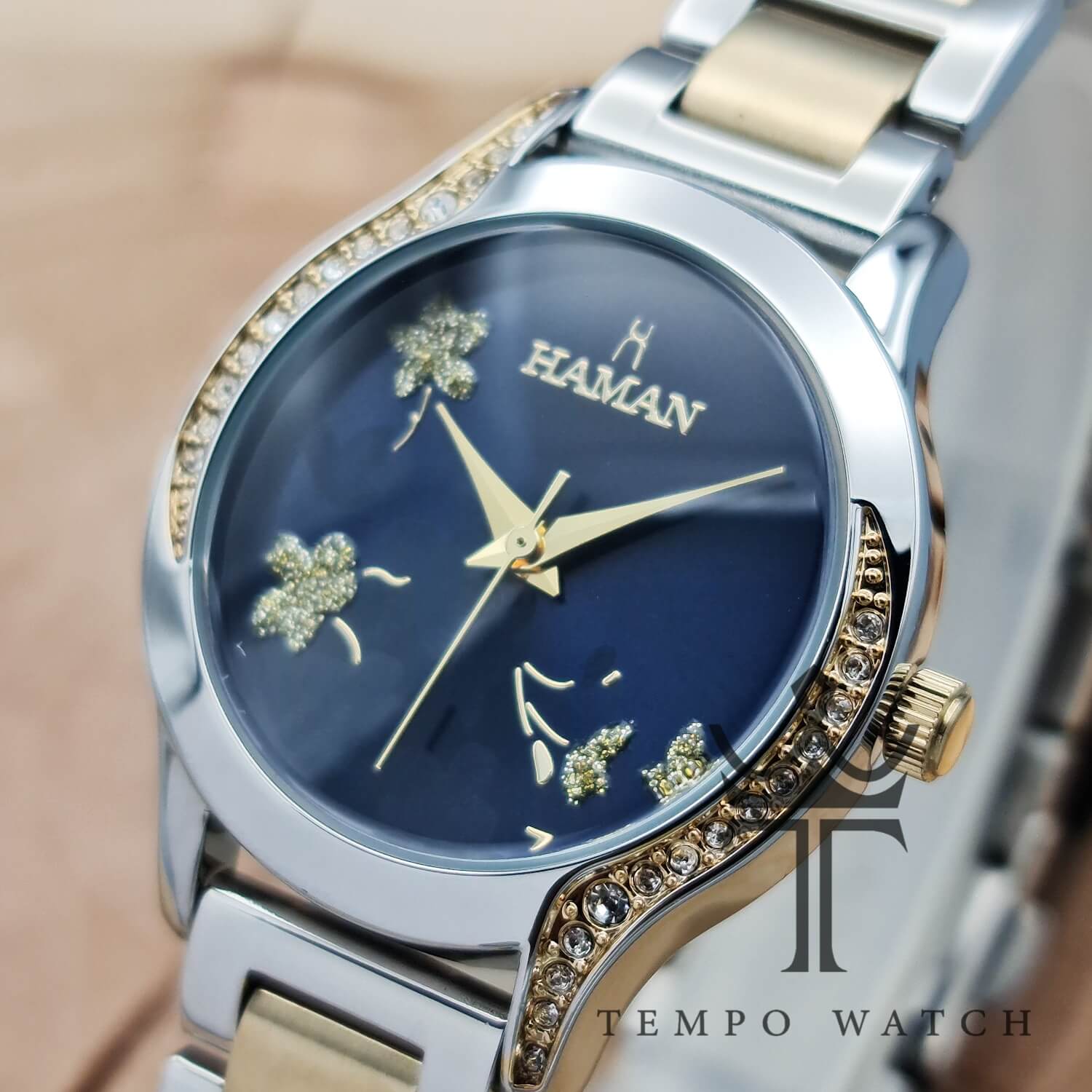 PSX_20230512_131820 ساعت مچی زنانه هامان صفحه سرمه ای