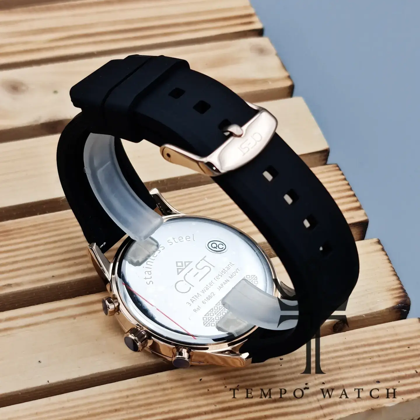 بند ساعت مچی مردانه اورجینال کرست CREST مدل 6188/2 بند ساعت مچی مردانه اورجینال کرست CREST مدل 6188/2