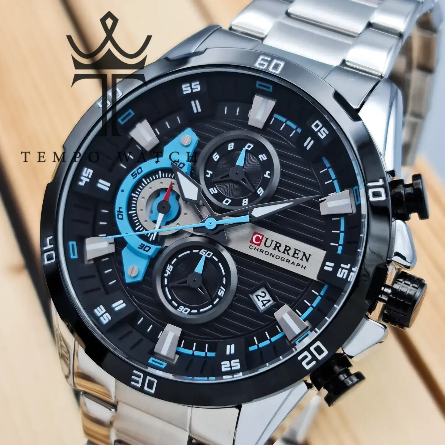 صفحه ساعت مچی مردانه کورن CURREN مدل M8402 صفحه ساعت مچی مردانه کورن CURREN مدل M8402