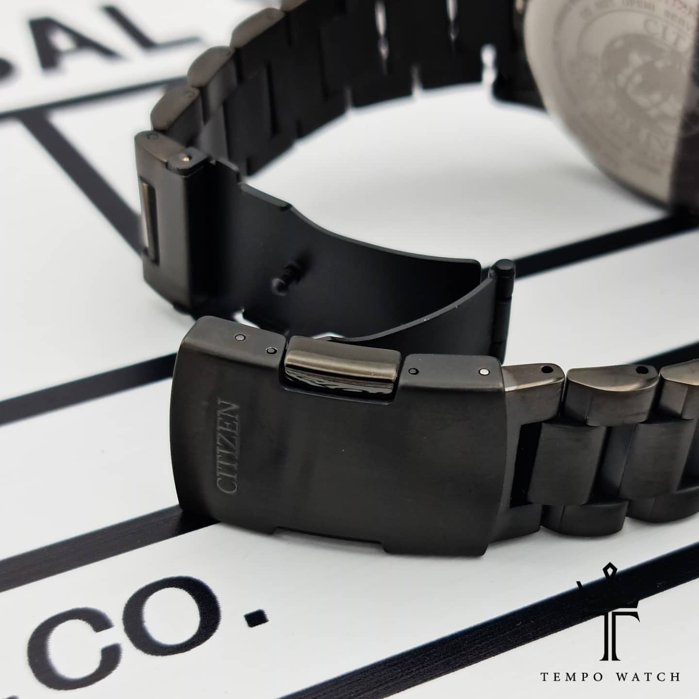 Citizen_men_watch_black_lock قفل ساعت مردانه سیتیزن استیل مشکی