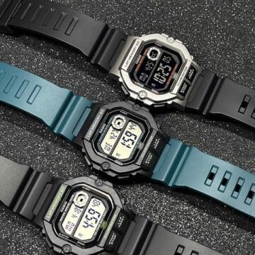 رنگ بندی ساعت مچی مردانه کاسیو Casio مدل WS-1400H-3AVDF آبی