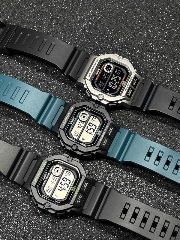 رنگ بندی ساعت مچی مردانه کاسیو Casio مدل WS-1400H-3AVDF آبی رنگ بندی ساعت مچی مردانه کاسیو Casio مدل WS-1400H-3AVDF آبی