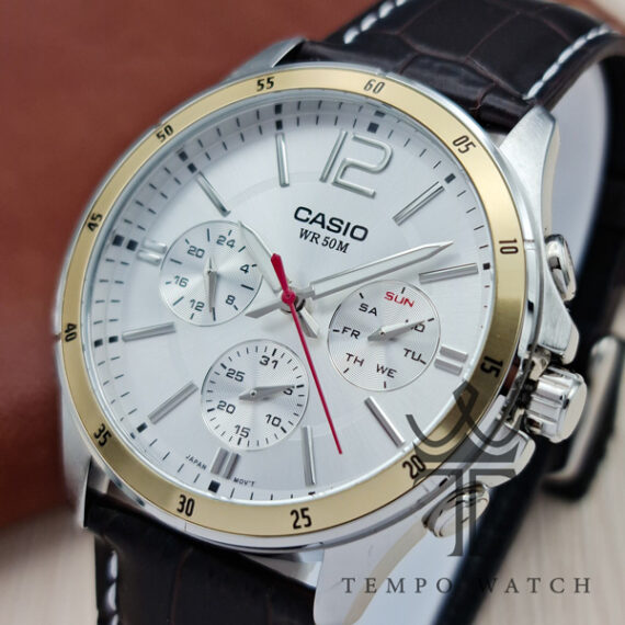 صفحه ساعت مچی کاسیو مردانه CASIO MTP-1374L-7AVDF