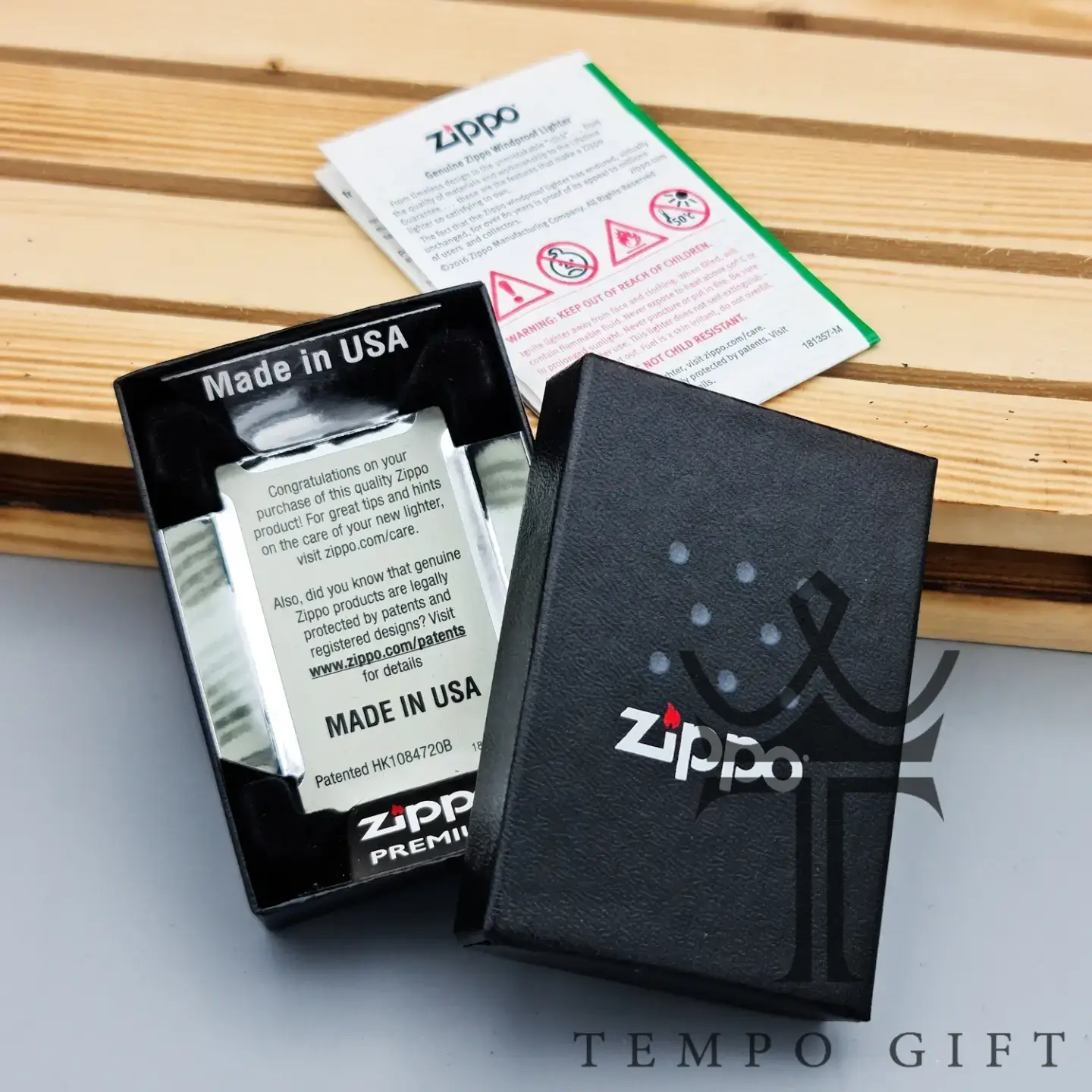 جعبه فندک بنزینی اورجینال زیپو ZIPPO جعبه فندک بنزینی اورجینال زیپو ZIPPO