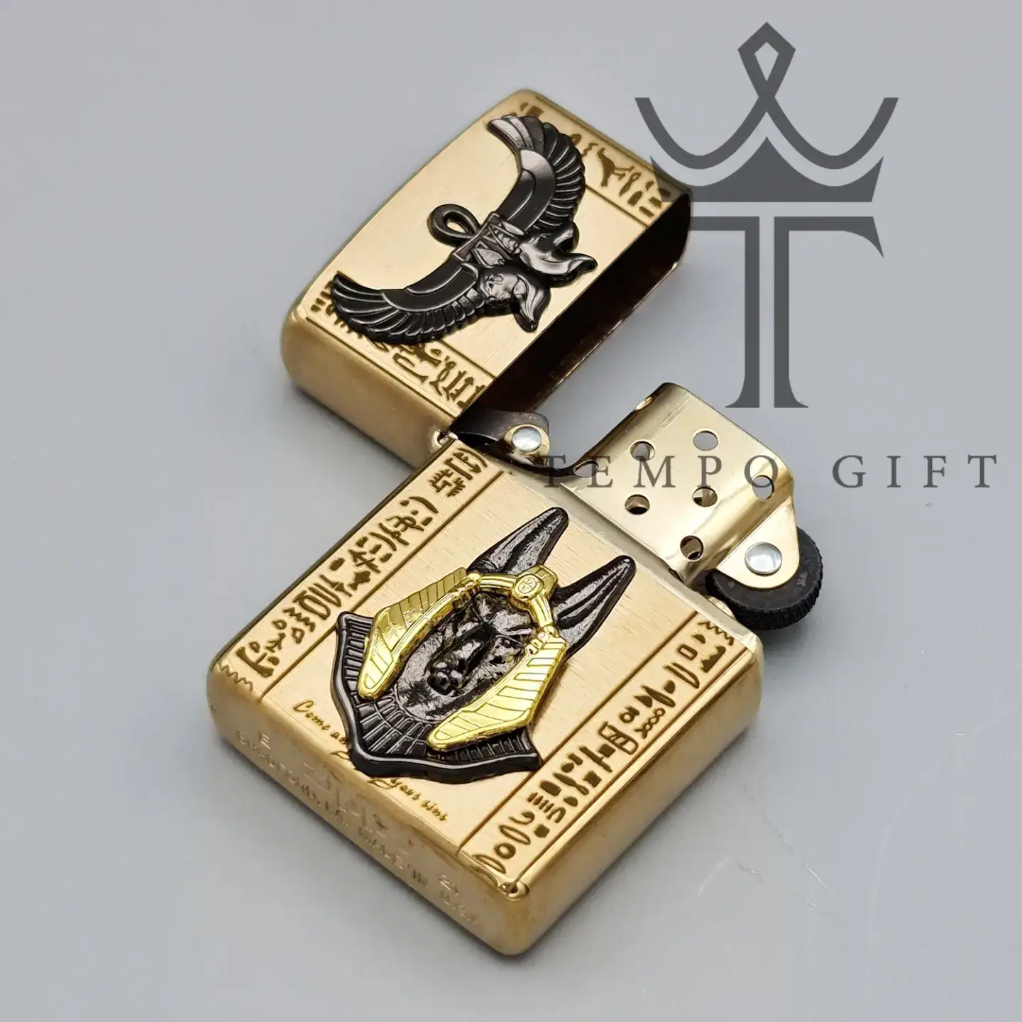 درب فندک بنزینی اورجینال زیپو ZIPPO مدل ANUBIS درب فندک بنزینی اورجینال زیپو ZIPPO مدل ANUBIS