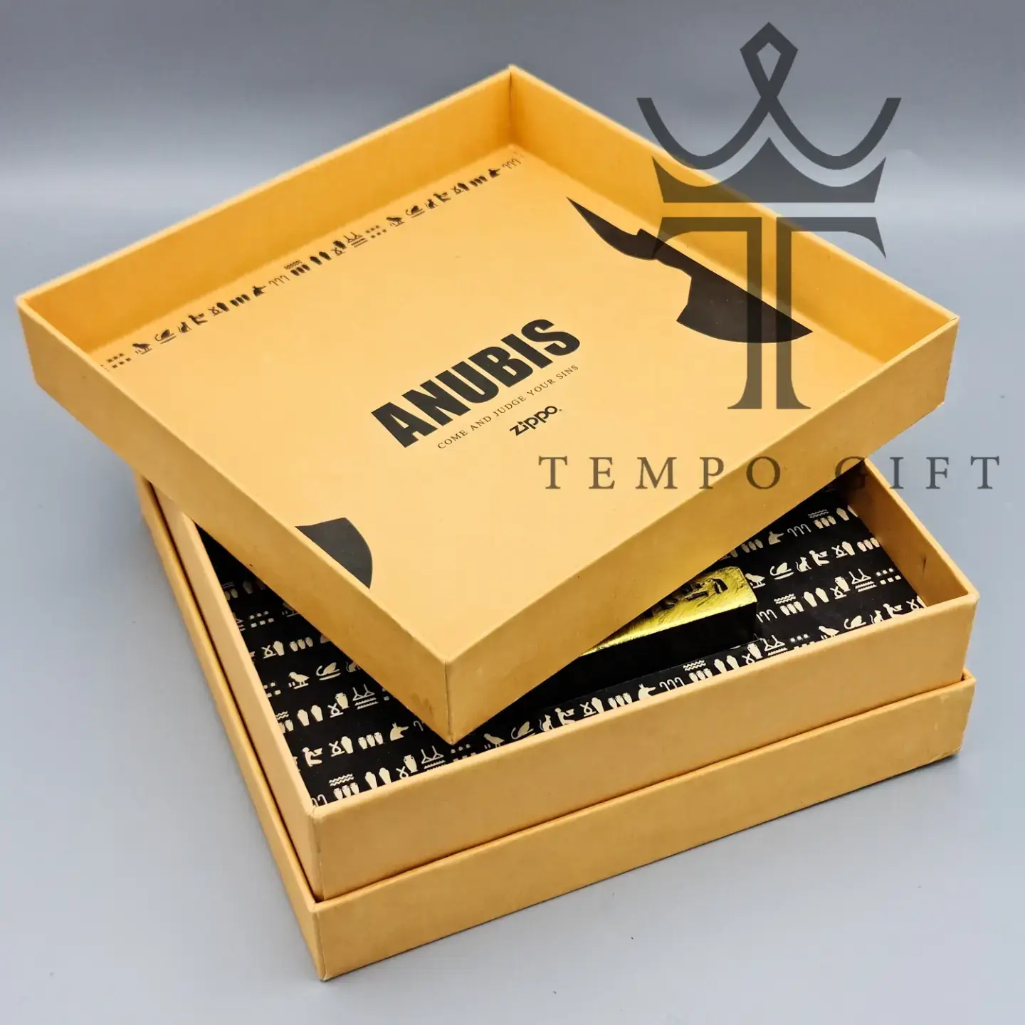 پکیج فندک بنزینی اورجینال زیپو ZIPPO مدل ANUBIS پکیج فندک بنزینی اورجینال زیپو ZIPPO مدل ANUBIS