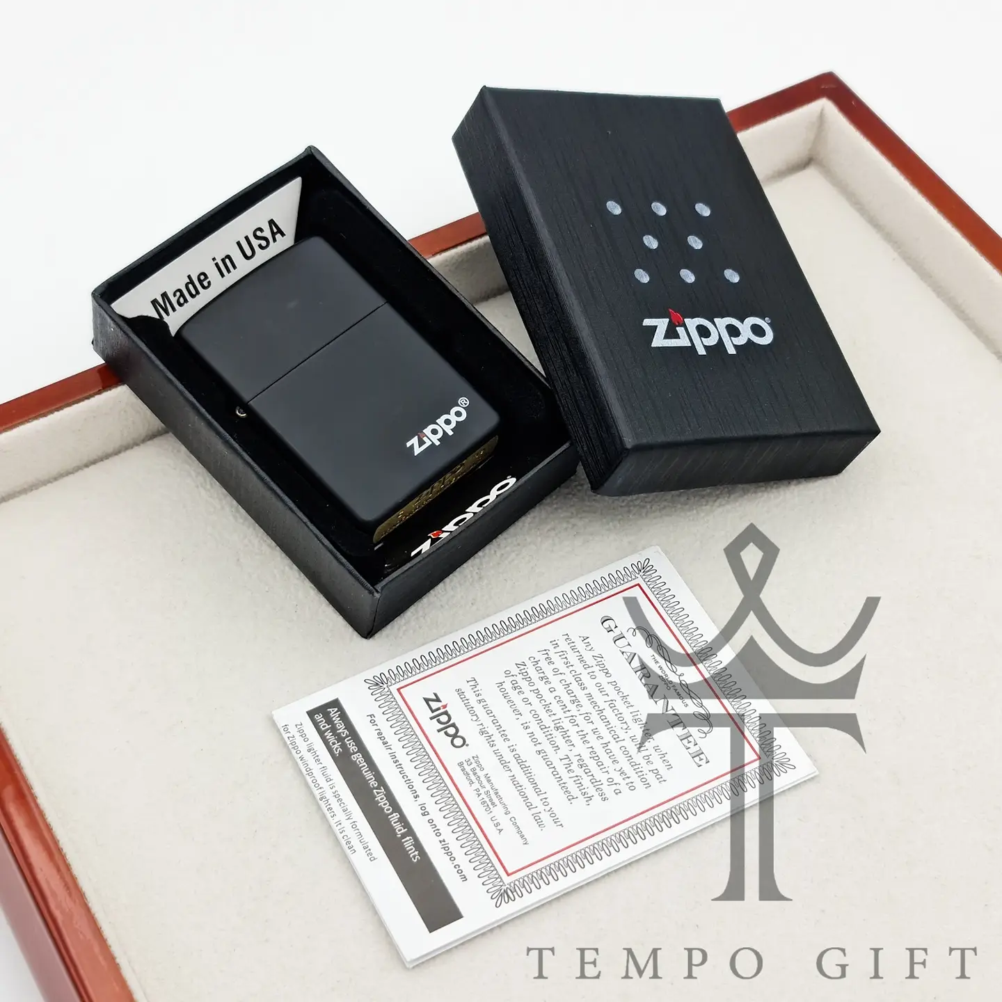 پکیج فندک بنزینی طرح زیپو مشکی پکیج فندک بنزینی طرح زیپو مشکی