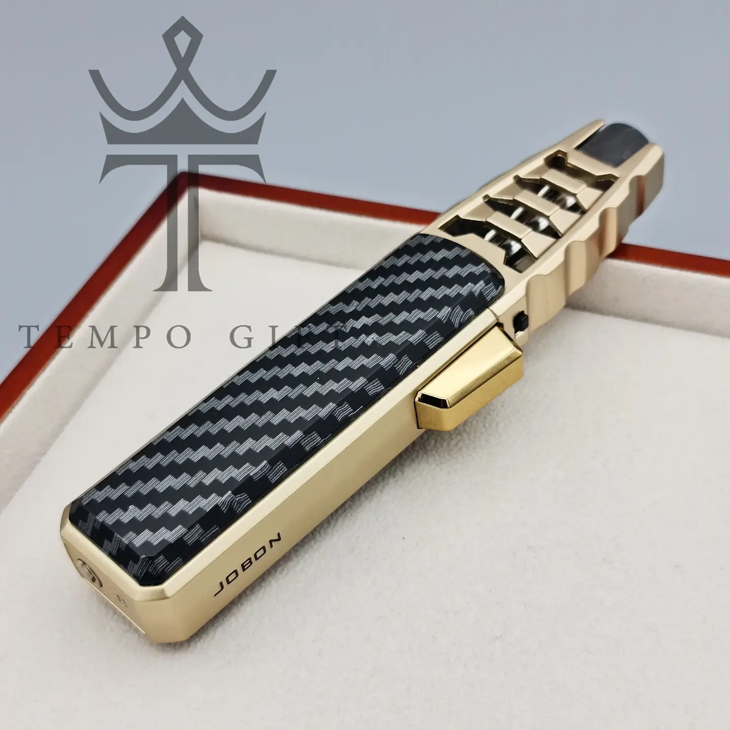 فندک اتمی مشعل کوره ای جوبون JOBON مدل طلایی فندک اتمی مشعل کوره ای جوبون JOBON مدل طلایی