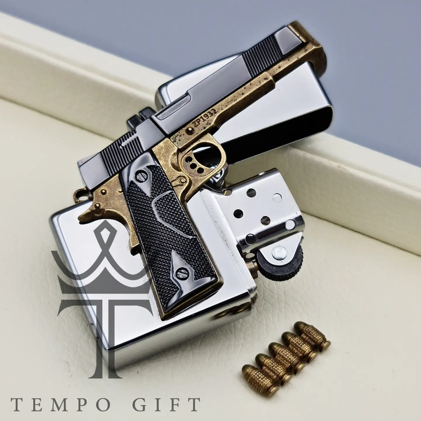 فندک زیپو اورجینال مدل تفنگ Gun فندک زیپو اورجینال مدل تفنگ Gun