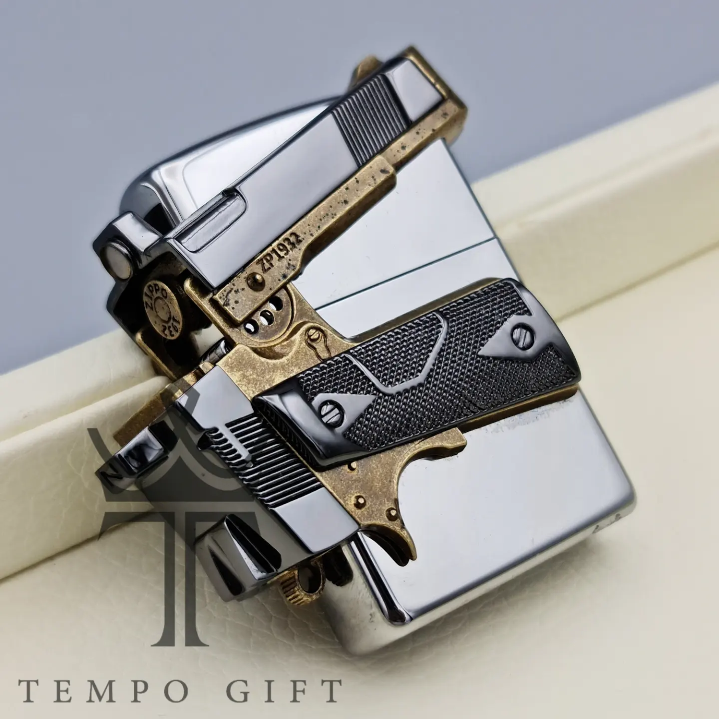 فندک زیپو اورجینال مدل تفنگ Gun فندک زیپو اورجینال مدل تفنگ Gun