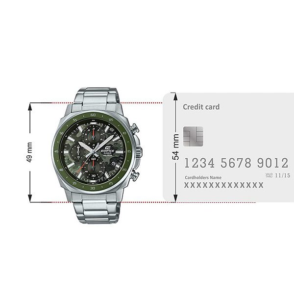 ساعت مچی مردانه کاسیو ادیفایس مدل CASIO-Edifice-EFV-600D-3CVUDF (5) ساعت مچی مردانه کاسیو ادیفایس مدل CASIO-Edifice-EFV-600D-3CVUDF