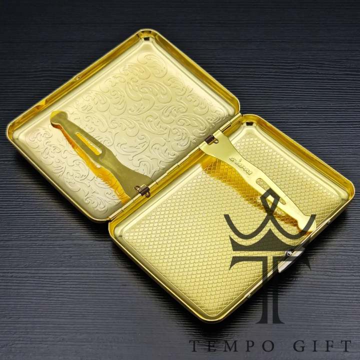 باز شدن جاسیگاری گوپای Guipai مدل طلایی براق باز شدن جاسیگاری گوپای Guipai مدل طلایی براق