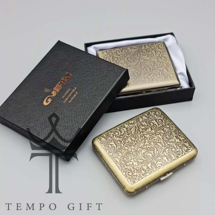 جعبه جاسیگاری گوپای Guipai مدل طلایی وینتج جعبه جاسیگاری گوپای Guipai مدل طلایی وینتج