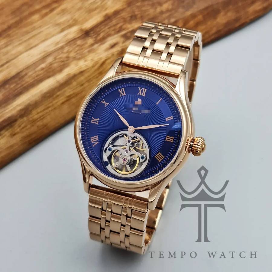 ساعت مچی پتک فیلیپ اتوماتیک مردانه PATEK PHILIPPE کد4 ساعت مچی پتک فیلیپ اتوماتیک مردانه PATEK PHILIPPE کد4