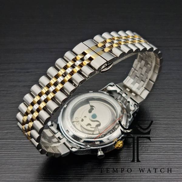 بند ساعت مچی مردانه سیتیزن اتوماتیک صفحه مشکی بند ساعت مچی مردانه سیتیزن اتوماتیک صفحه مشکی