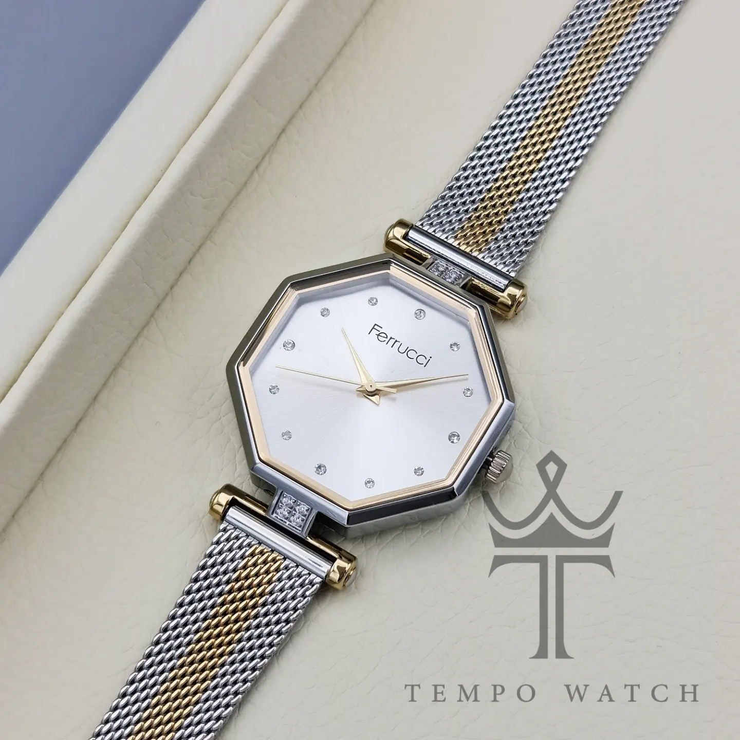 ساعت مچی زنانه فروچی Ferrucci مدل FC13692H.05 ساعت مچی زنانه فروچی Ferrucci مدل FC13692H.05