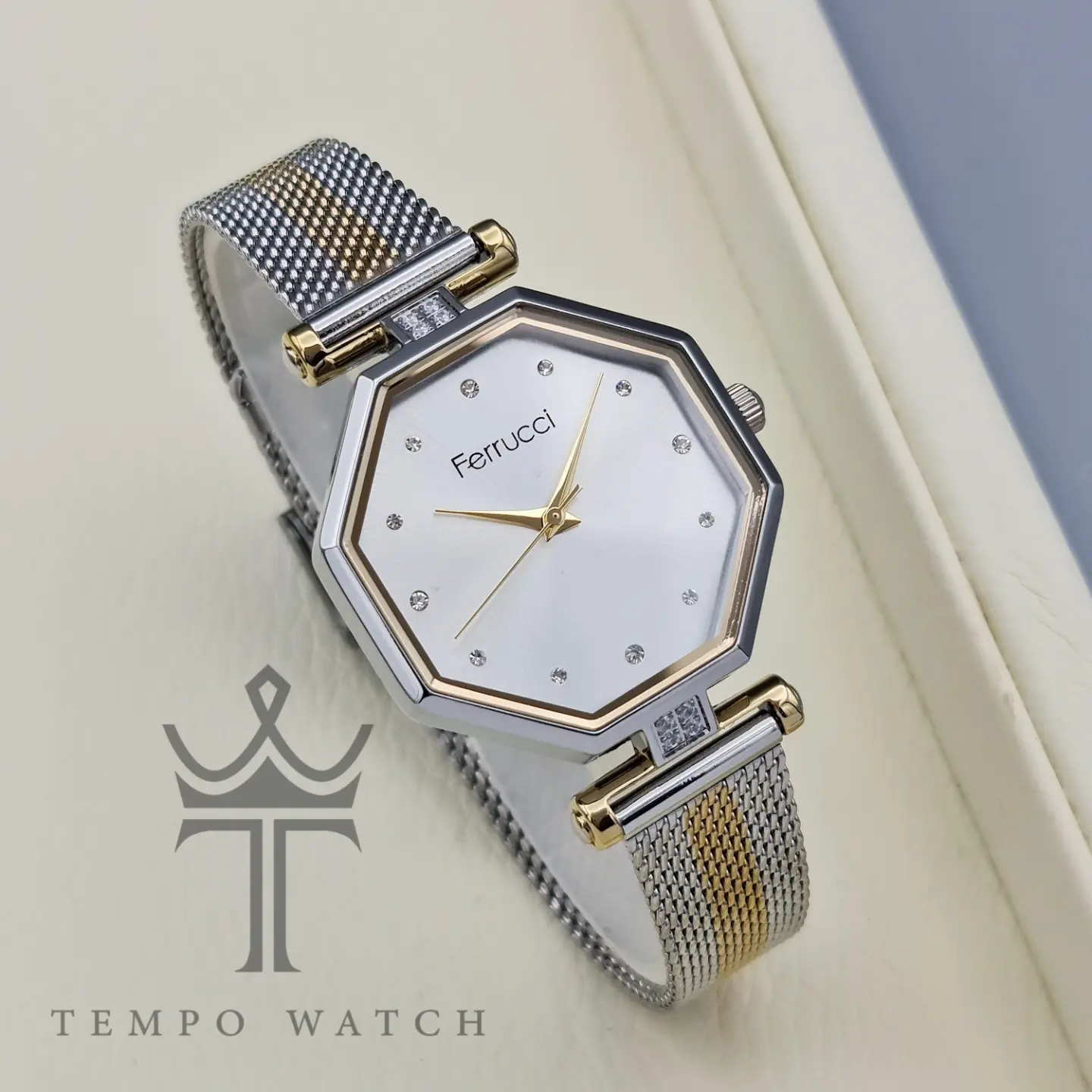 ساعت مچی زنانه فروچی Ferrucci مدل FC13692H.05 ساعت مچی زنانه فروچی Ferrucci مدل FC13692H.05