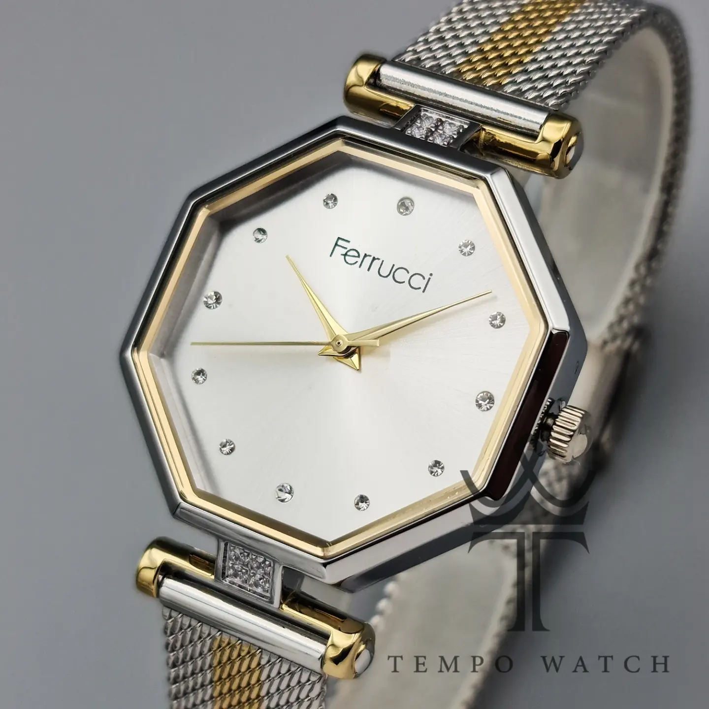 صفحه ساعت مچی زنانه فروچی Ferrucci مدل FC13692H.05 صفحه ساعت مچی زنانه فروچی Ferrucci مدل FC13692H.05