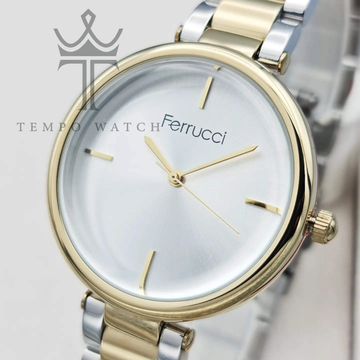 صفحه ساعت مچی زنانه فروچی Ferrucci مدل FC 13933M.05 صفحه ساعت مچی زنانه فروچی Ferrucci مدل FC 13933M.05