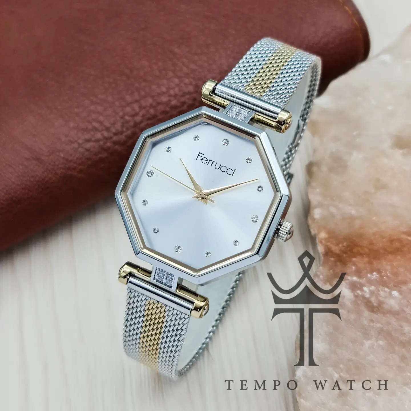 ساعت مچی زنانه فروچی Ferrucci مدل FC13692H.05 ساعت مچی زنانه فروچی Ferrucci مدل FC13692H.05