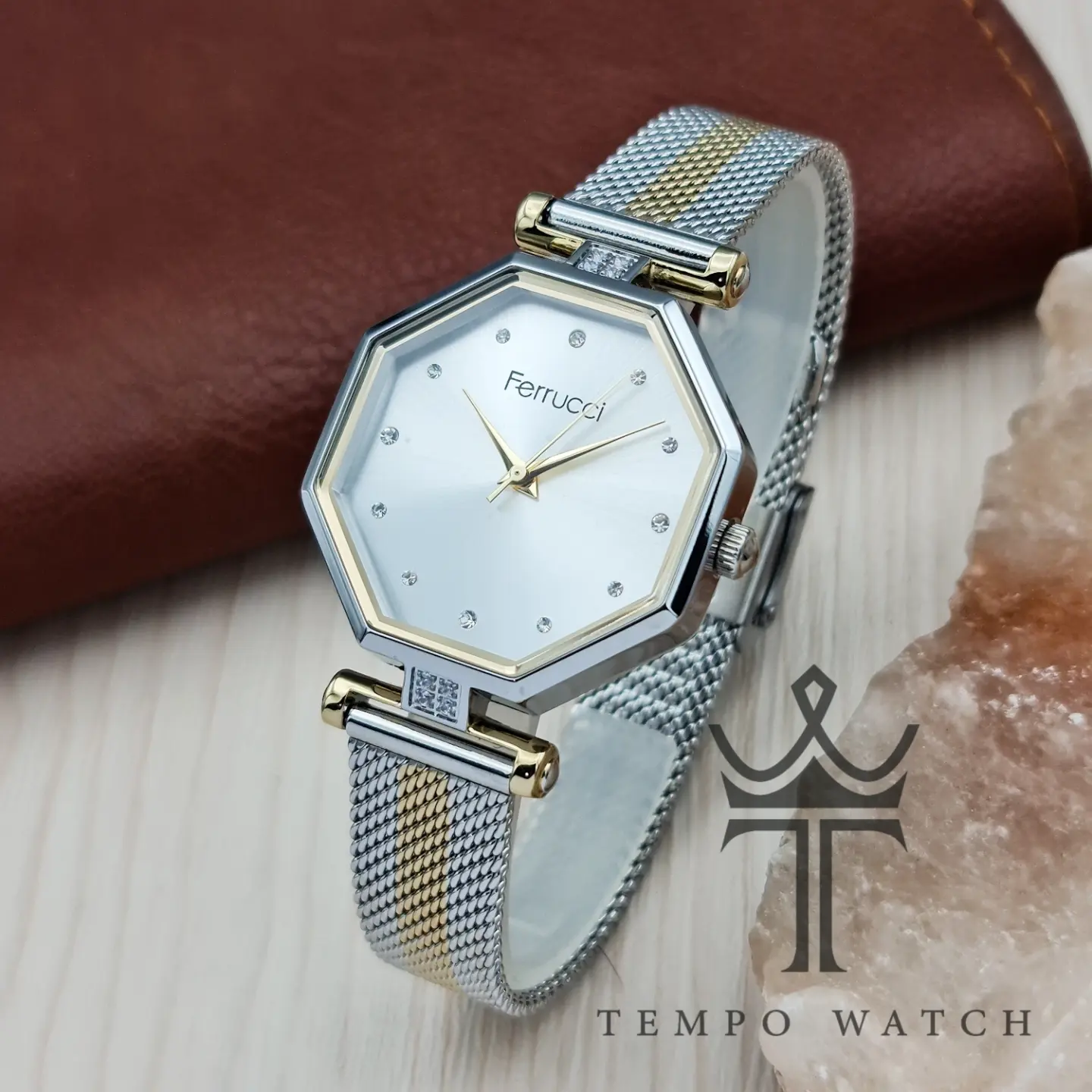 ساعت مچی زنانه فروچی Ferrucci مدل FC13692H.05 ساعت مچی زنانه فروچی Ferrucci مدل FC13692H.05