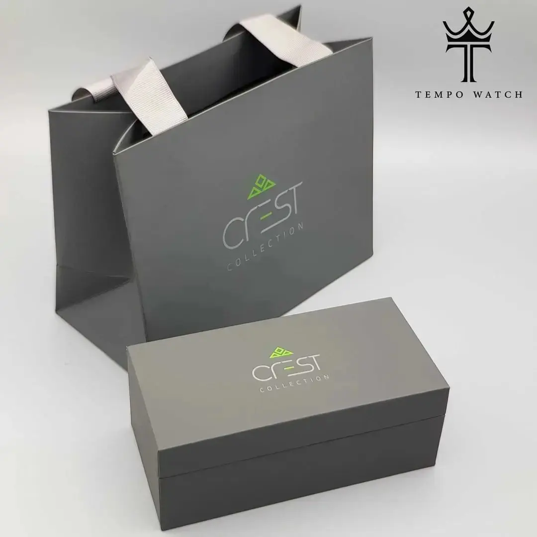 جعبه ساعت مچی اورجینال CREST جعبه ساعت مچی اورجینال CREST